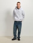 AIR SPACE Back Story Oversize Hoodie, Grey product photo View 07 S