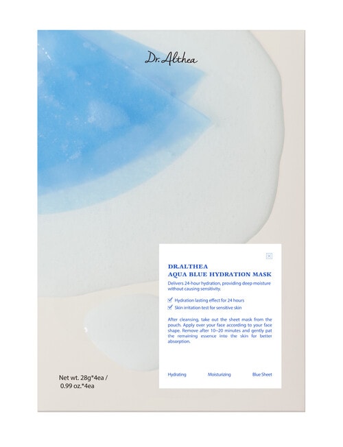 Dr.Althea Aqua Blue Hydration Mask, 4-Pack product photo View 03 L