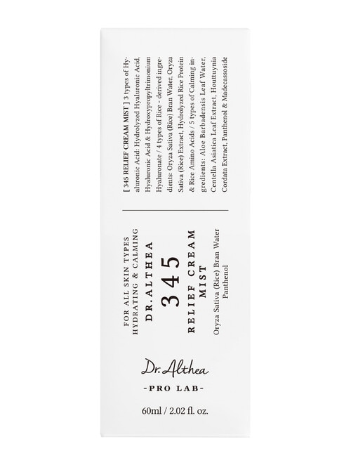 Dr.Althea 345 Relief Cream Mist product photo View 03 L