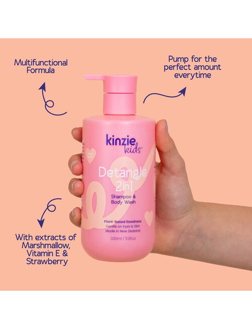 Kinzie Kids Detangle 2in1 Shampoo & Body Wash product photo View 02 L