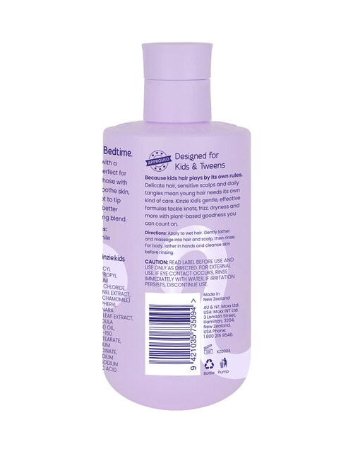 Kinzie Kids Calming Sleep 3in1 Shampoo Conditioner & Body Wash product photo View 30 L