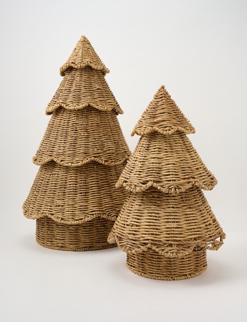 Christmas Shop Scallop Tree D&eacute;cor, 38cm product photo View 04 L