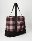 Swanndri Picnic Beach Bag, Pink Salt & Black product photo View 02 S