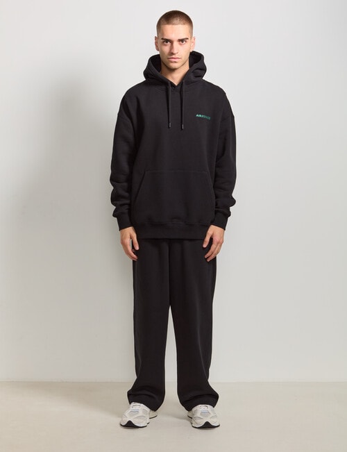 AIR SPACE Never Alone Oversize Hoodie, Black product photo View 07 L