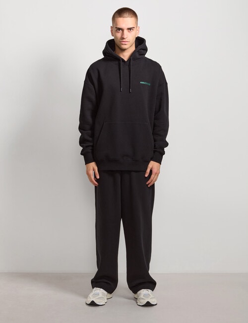 AIR SPACE Never Alone Oversize Hoodie, Black product photo View 07 L