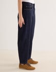 Denim Republic Barrel Leg Jean, Rinse product photo View 04 S