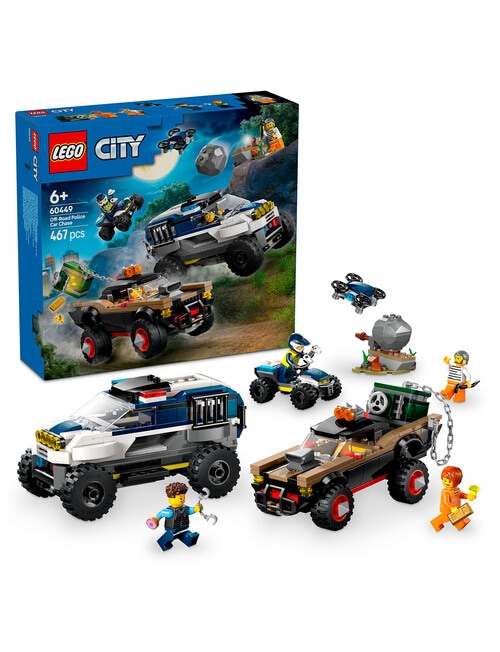 LEGO City Off-Road Police Car Chase 60449 product photo