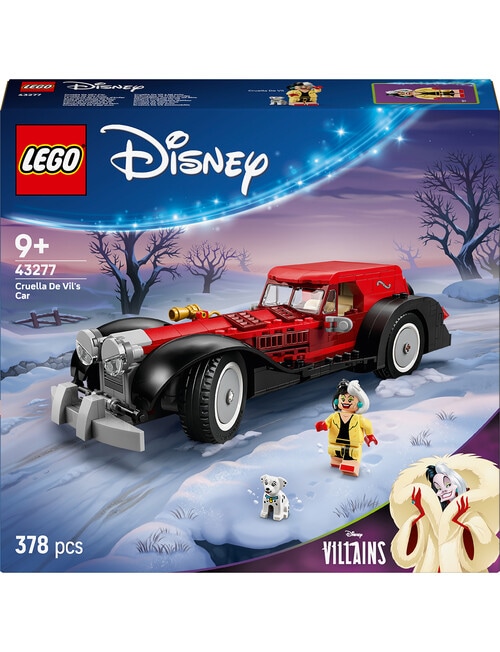 LEGO Disney Cruella De Vil's Car, 43277 product photo View 03 L