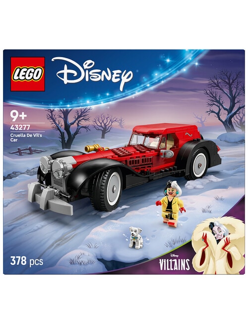 LEGO Disney Cruella De Vil's Car, 43277 product photo View 12 L