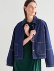 Jigsaw Isabelle Jacket, Indigo product photo