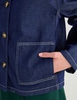 Jigsaw Isabelle Jacket, Indigo product photo View 08 S