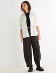 Mineral Porter Grid Shirt, Black Grid product photo View 03 S