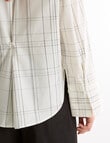 Mineral Porter Grid Shirt, Black Grid product photo View 06 S