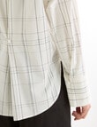 Mineral Porter Grid Shirt, Black Grid product photo View 07 S