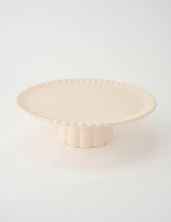 Salt&Pepper Leif Cake Stand, 29cm, Organza product photo