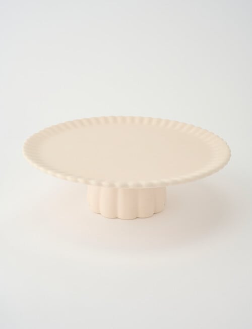 Salt&Pepper Leif Cake Stand, 29cm, Organza product photo