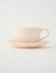 Salt&Pepper Leif Teacup with Saucer, Organza product photo View 02 S