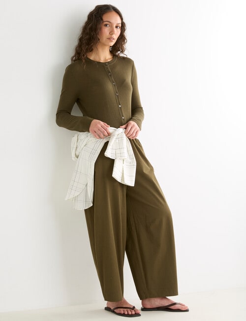 Mineral Esther Cardigan, Pine product photo View 03 L