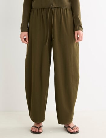 Mineral Eddie Barrel Pant, Pine product photo