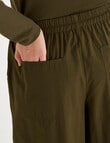 Mineral Eddie Barrel Pant, Pine product photo View 05 S