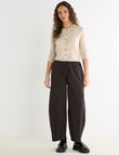 Mineral Eddie Barrel Pant, Black product photo View 03 S
