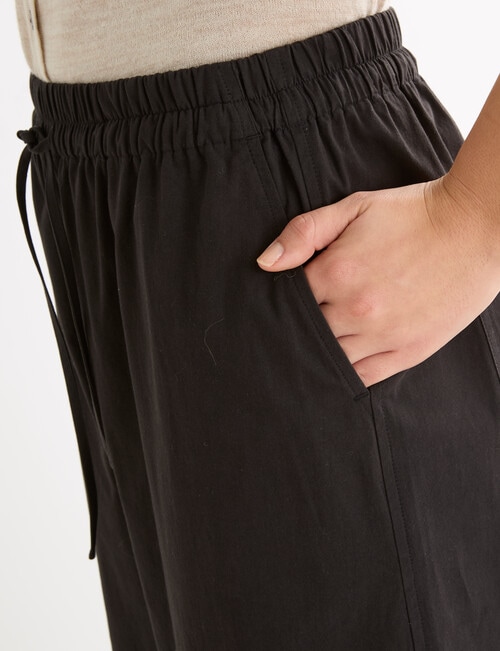 Mineral Eddie Barrel Pant, Black product photo View 04 L