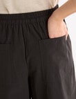Mineral Eddie Barrel Pant, Black product photo View 06 S