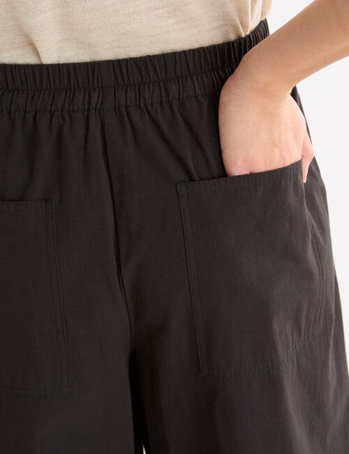 Mineral Eddie Barrel Pant, Black product photo View 06 L