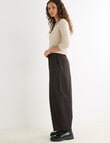 Mineral Eddie Barrel Pant, Black product photo View 07 S
