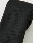 Laidlaw + Leeds Abstract Stripe Tie, Black product photo View 02 S