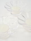 Salt&Pepper Leif Candle Set, Set of 3, Clear product photo View 03 S