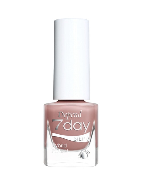 Depend 7 Day Hybrid Nail Polish, Sandy Passion 7345 product photo