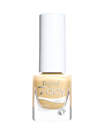 Depend 7 Day Hybrid Nail Polish, Yellow You 7338 product photo