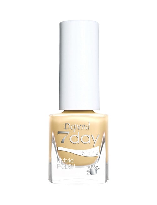 Depend 7 Day Hybrid Nail Polish, Yellow You 7338 product photo
