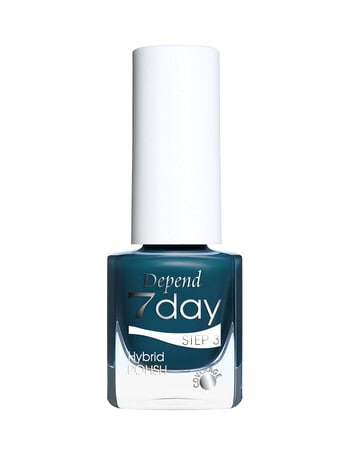 Depend 7 Day Hybrid Nail Polish, Shades of Cyan 7333 product photo