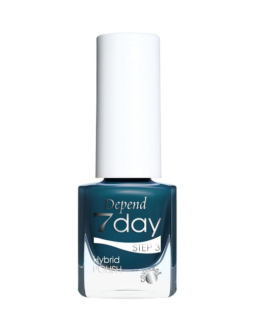 Depend 7 Day Hybrid Nail Polish, Shades of Cyan 7333 product photo