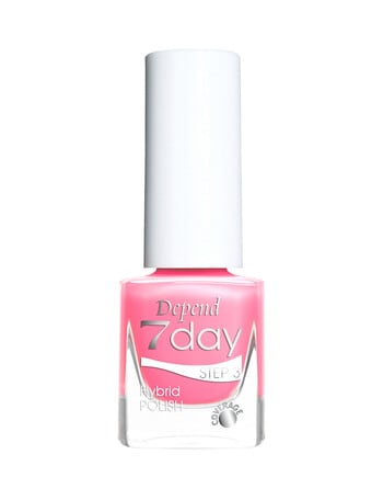 Depend 7 Day Hybrid Nail Polish, Pretty Pink 7337 product photo