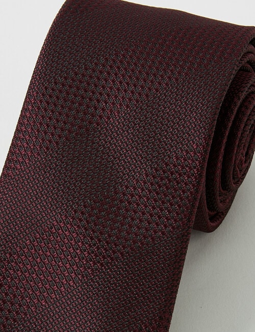 Laidlaw + Leeds Abstract Stripe Tie, Wine product photo View 02 L
