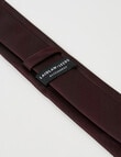 Laidlaw + Leeds Abstract Stripe Tie, Wine product photo View 03 S