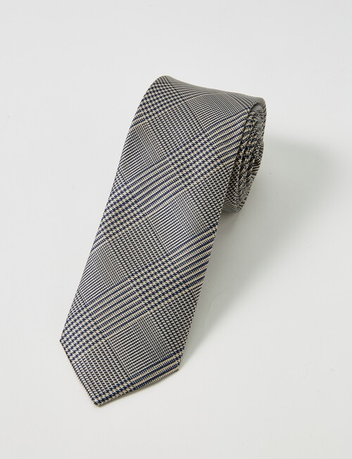 Laidlaw + Leeds Houndstooth Tie, Gold product photo