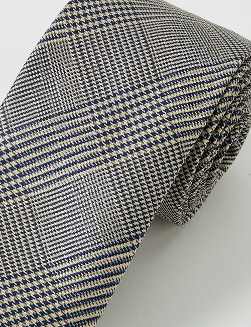 Laidlaw + Leeds Houndstooth Tie, Gold product photo View 02 L
