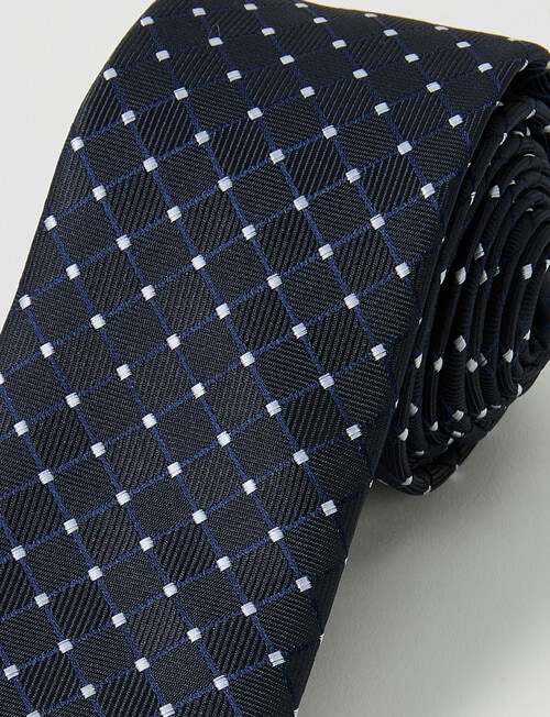 Laidlaw + Leeds Spots Tie, Black product photo View 02 L