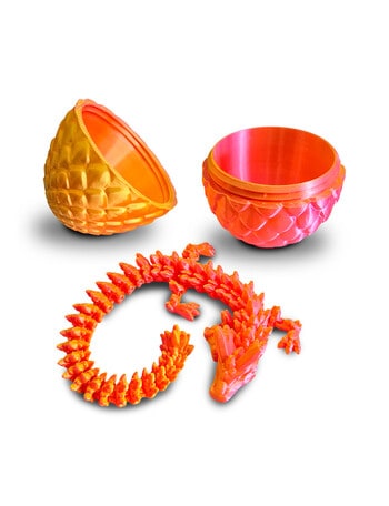 Fidget Toys 3D Printed Dragon Egg, Assorted product photo
