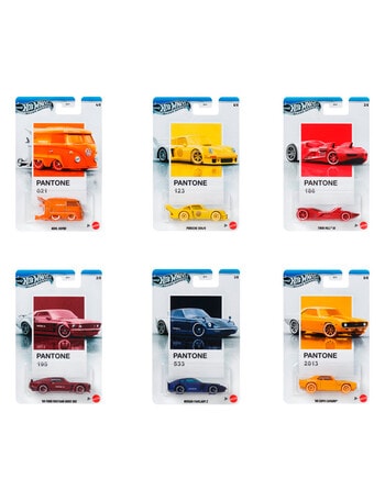 Hot Wheels Pantone Vehicle, Assorted product photo