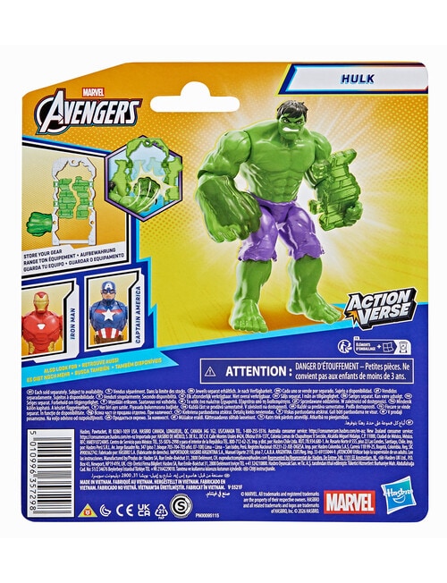 Avengers ActionVerse Action Figures, Assorted product photo View 09 L