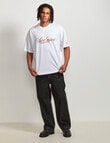 AIR SPACE Threaded Vibes Tee, White product photo View 09 S