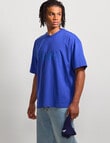 AIR SPACE Threaded Vibes Tee, Blue product photo View 02 S