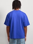 AIR SPACE Threaded Vibes Tee, Blue product photo View 03 S