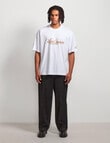 AIR SPACE Threaded Vibes Tee, White product photo
