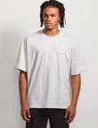 AIR SPACE Threaded Vibes Tee, Grey product photo View 02 S